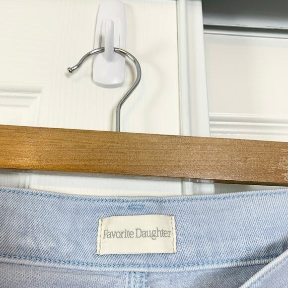 Favorite Daughter The Masha Super High Rise Wide Leg Jean Coastal Size 31 - Picture 5 of 11